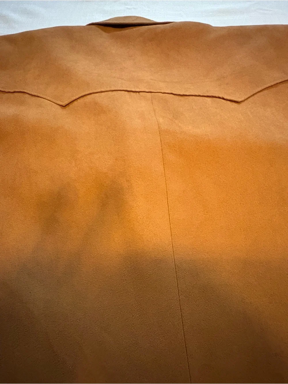Men's Suede Sport Coat in Camel Tan - Classic Two-Button Blazer